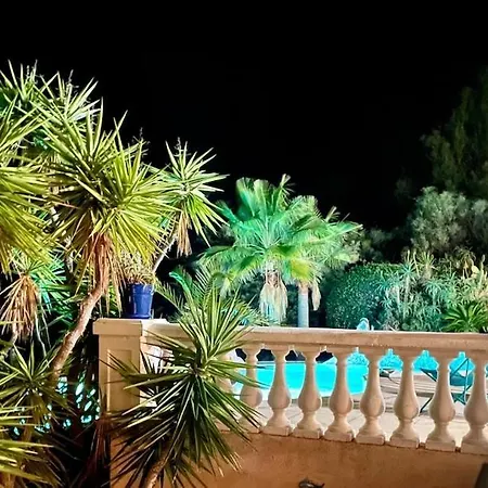 Luxueuse Panoramique, Vue Imprenable Sur La Mer, Piscine, 6 A Antheor וילה *