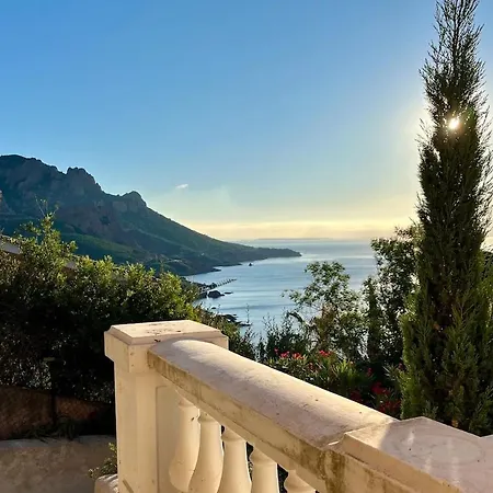 Luxueuse Panoramique, Vue Imprenable Sur La Mer, Piscine, 6 à Anthéor Villa Saint-Raphaël