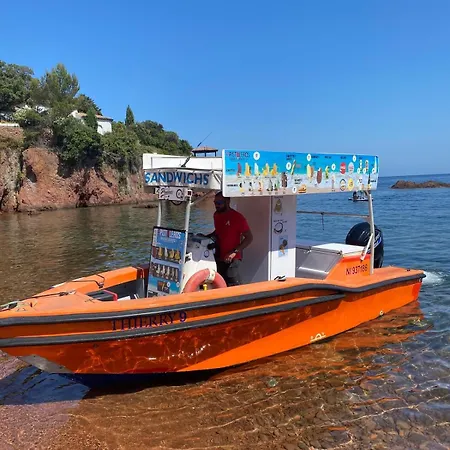 Luxueuse Panoramique, Vue Imprenable Sur La Mer, Piscine, 6 A Antheor וילה *