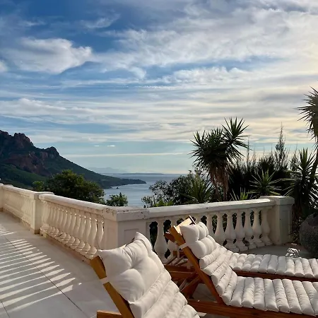 וילה Luxueuse Panoramique, Vue Imprenable Sur La Mer, Piscine, 6 A Antheor Saint-Raphaël